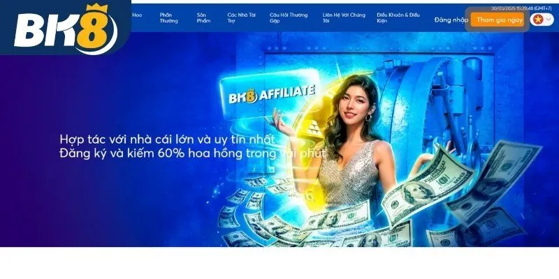 Chương trình đại lý BK8 và thông tin tổng quan